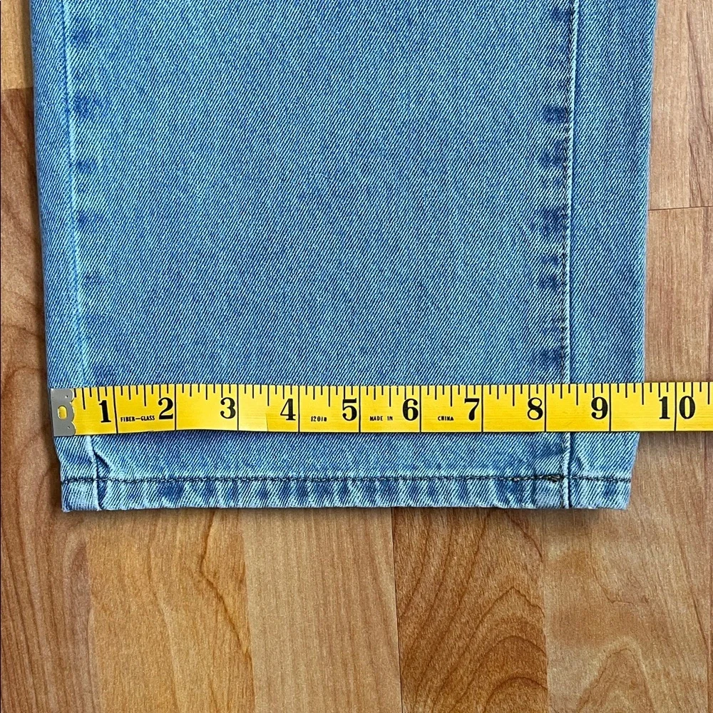 Princess Polly Light Blue 💯 Cotton High Rise Denim Jeans Jeans sz 4